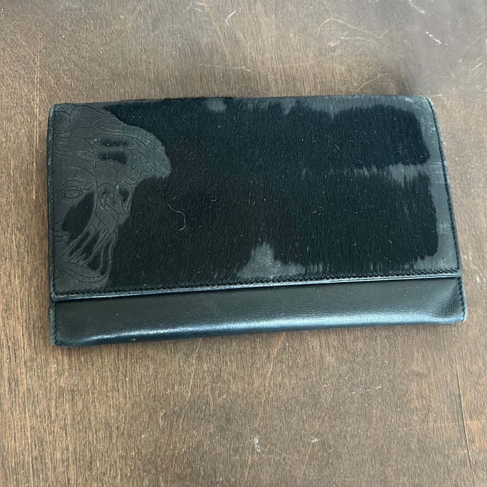 Gianni Versace Medusa Leather Wallet
